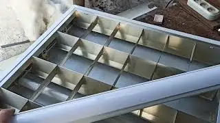 Неудачная переделка люминесцентного светильника Армстронг