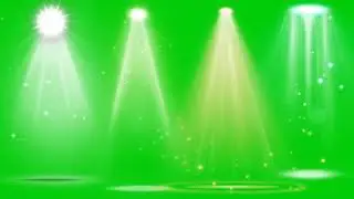 Green screen Lights effects | animaction free HD footage || chroma Key flasHing light
