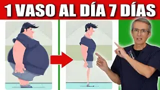 1 VASO al DÍA durante UNA SEMANA para un VIENTRE PLANO