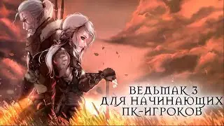 ⚔️ГАЙД по Ведьмак 3 для НАЧИНАЮЩИХ ПК игроков! ⚔️Основы, интерфейс, прокачка главного героя!