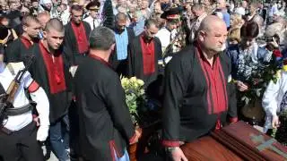 Прощання з Клімчуком 5 вересня 2014, Луцьк, Театральний майдан