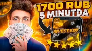 1700₽ 5 минутда сармоясиз интернетда пул ишлаш /SARMOYASIZ 1700 RUBL TELEFONDA PUL ISHLASH #2022