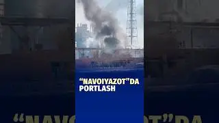 Navoiy shahridagi “Navoiyazot” zavodida portlash yuz berdi