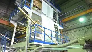 LL 100F    LDPE LLDPE Jumbo Film Extruding Machine