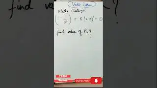 Maths Challenge | Can you solve it 