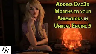 Using Daz3d morphs in Unreal Engine5 Animations