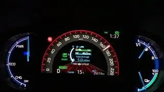 Toyota rav4 2.5 plug in hybrid 2021 306hp 0-100 0-190 top speed acceleration