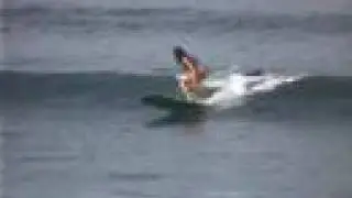 420 girl Keeani Lei surfing and getting baked