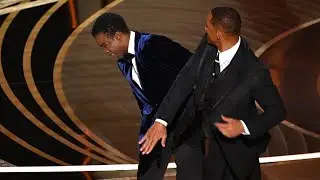Will Smith Hits Chris Rock Over Wife Live On The Oscars