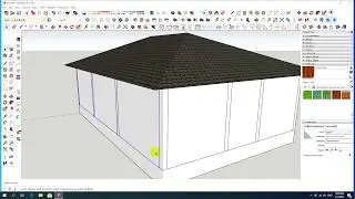 qhiav siv lub progame sketchup 2018 (how to use progame SketchUp 2018)