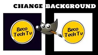 How To Change Background Colour of an Image using GIMP