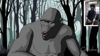 3D Monkey Character Animation