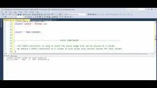WHAT IS DIFFERENCE BETWEEN DEFAULT AND CHECK CONSTRAINT | PART V | CONSTRAINT | SQL WITH SURAJ