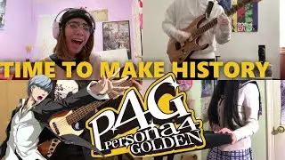 Time to Make History - Persona 4 Golden FULL BAND COVER | Peach Tea Punch