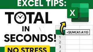 Excel Tips : Make Totals in Seconds — No Stress!