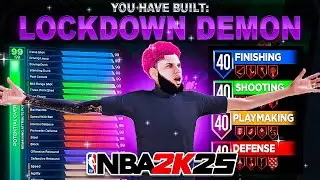 This 6’4 & 6’6 99 Steal Lockdown Builds Are Absolutely Broken in NBA 2K25! Best Lock Builds on 2K25