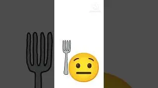 Fork Threek Twok Onek. (Emoji version) #fork #animation #emoji
