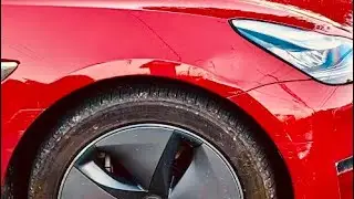 Tesla fender bender