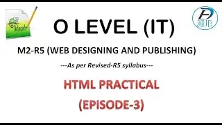 Episode-3||Font tag||HTML Practical for Beginners||NIELIT O Level M2-R5(Web Designing & Publishing)