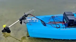 Ultra Affordable Kayak Motor Brushless Newport Vessels NK-180S Motor on Bonafide SS1227