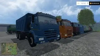 Farming Simulator 2015. КамАЗ. Большой мод-пак. (Ссылка в описании)