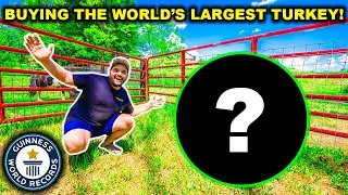 I Bought the World's LARGEST Turkey at the AUCTION!!!