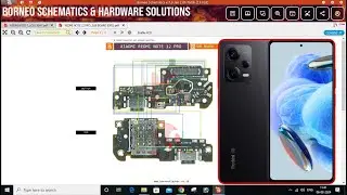 Xiaomi Redmi Note 12 Pro Sub board Diagram Full View 🔥🔥