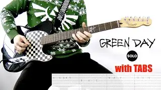 Green Day - Holiday SOLO [Guitar Cover with TABS]