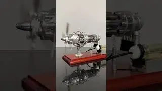 Aircraft model Stirling engine model 