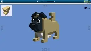 Как сделать собаку мопса из Lego \ How to make a pug dog from Lego