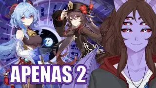 Abismo MAS somente 2 personagens em cada lado | Desafio Genshin Impact