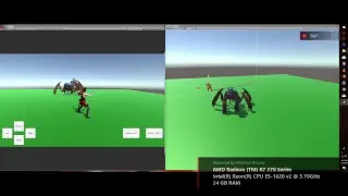 Testing out new game mechanics, unity 3d