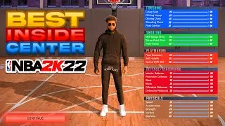 *NEW* BEST PAINT BEAST BUILD in NBA 2K22 - BEST COMP CENTER IN NBA 2K22!