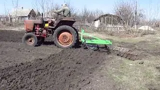 Трактор т25 с культиватором BOMET