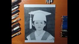 Grayscale portrait | comission project | Raizodark