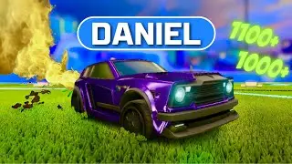 I Found V1 Daniel's Best Recent Ranked Games! | Rocket League