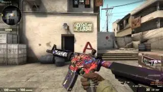CS:GO- M4A4 龍王 (Dragon King) Showcase