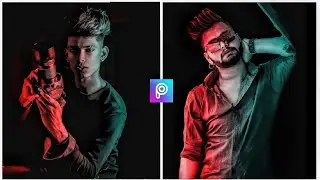 Dual Tone Effect | Picsart Editing Tutorial | Picsart Dark Tone Effect || 