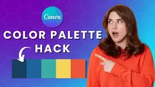 Canva Color Palette Hack: How To Change Color Palette in just 1 Click