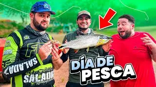FUIMOS A PESCAR 🎣 Y ASÍ NOS DIVERTIMOS Miramos un TIBIARON 🐬