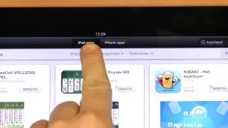 9.5 een gratis app downloaden en installeren op iPad