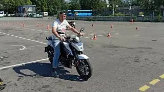 Экзамен. Категория А. На мотоцикле VOGE 300R