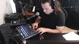 Drumbrute Impact + SP404 FX based on the Amen break