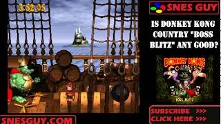 Is Donkey Kong Country Boss Blitz (SNES) Rom Hack Any Good?