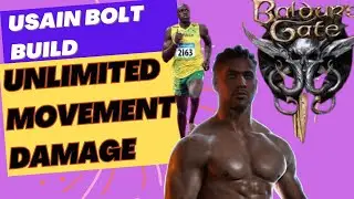 NEW Infinite Movement Speed & Damage | Monk Multiclass Build | Honour Mode| Baldur's Gate 3 Guide
