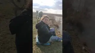 Потасовка на пляже для нудистов 