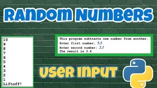 How To: User Input + Random Numbers in Python | Fun Exercises | Learn to Code by Tiffany Arielle