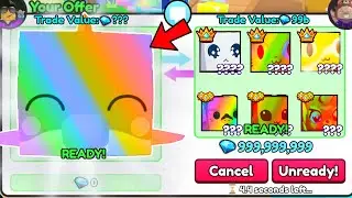Trading 1ST *RAINBOW* Titanic DOLPHIN for THIS.. 🌈🐬(Pet Simulator 99)