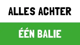 Wortel Drie presenteert: Alles achter één balie.