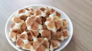 Super easy waffle cookies